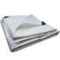 Tarps Now 100 ft x 100 ft Super Heavy Duty 12 Mil Tarp, White, Reinforced Polyethylene CSPSDW-C100